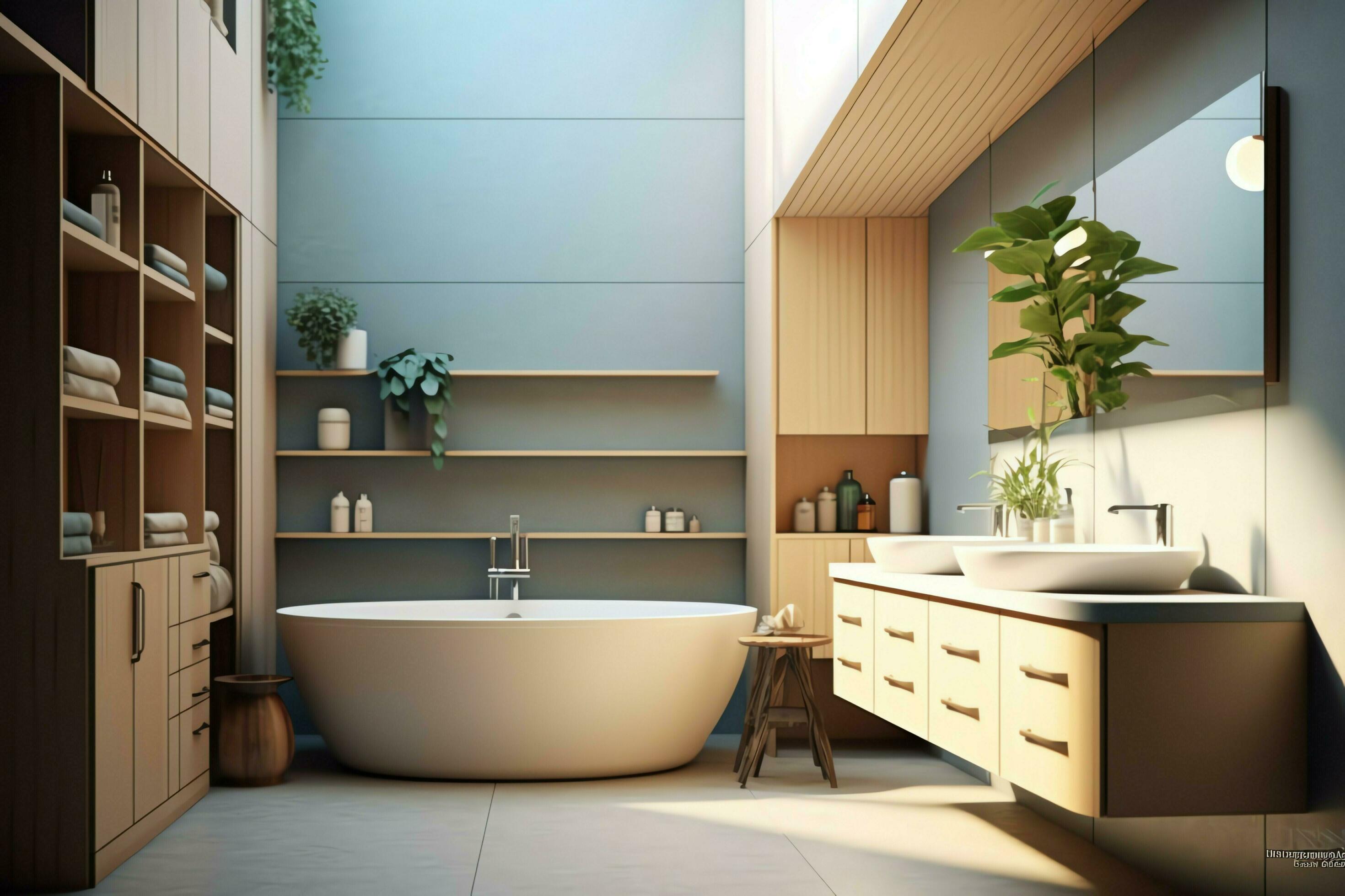 Modern shower design